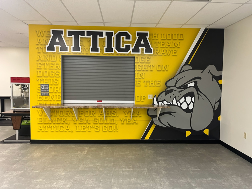 Concession Wall